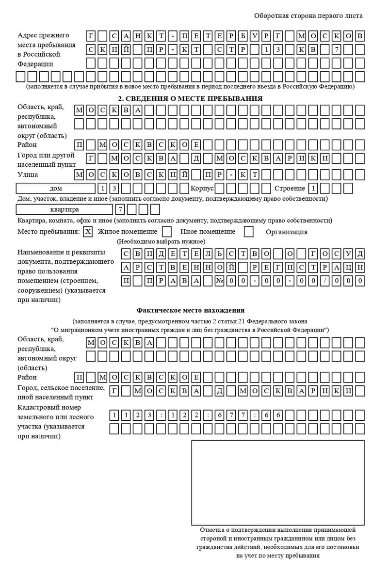временная регистрация в Удомле